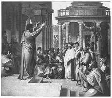 St. Paul Preaching at Athens

Painted by Raphael